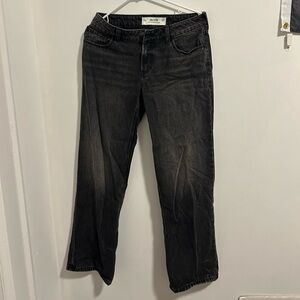 Hollister Black low rise jeans